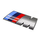 BMW M Tri-Color Emblem Badge for 1/3/5/7 Series X1 X3 X5 X6 Waterproof Fender & Trunk 3D Logo Sticker M Sport Car Accessories