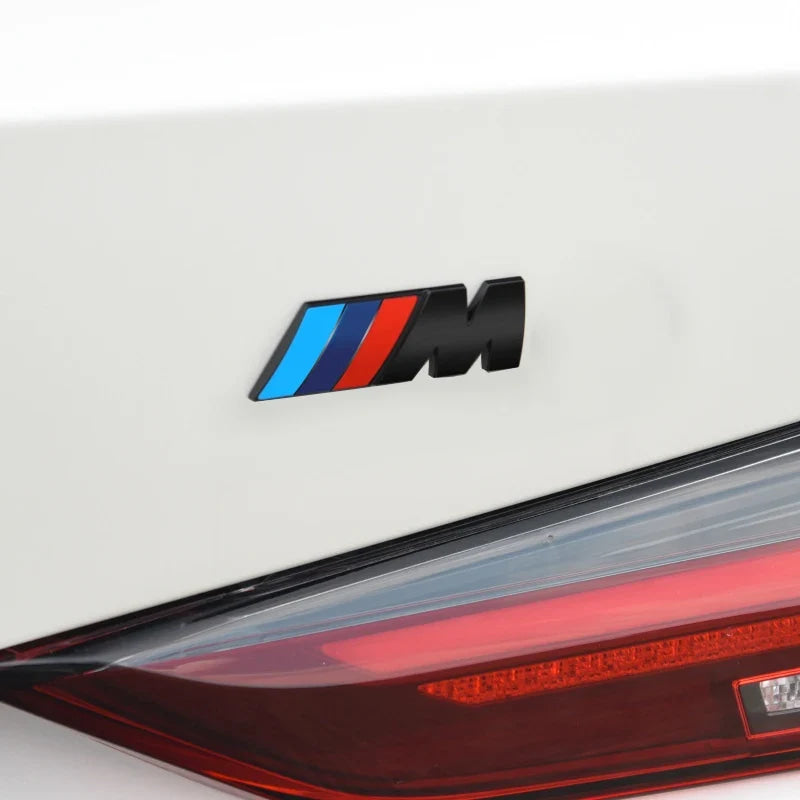 3D Metal Car Rear Trunk Emblem For BMW M Power E39 E46 E30 E36 G20 E87 E60 E90 Tail Letter Sticker Decoration