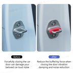SEAMETAL Car Door Shock Absorber Universal Car Door Buckle Soundproof Deadener Damper Cushion Anti-Vibration Buffer Pad