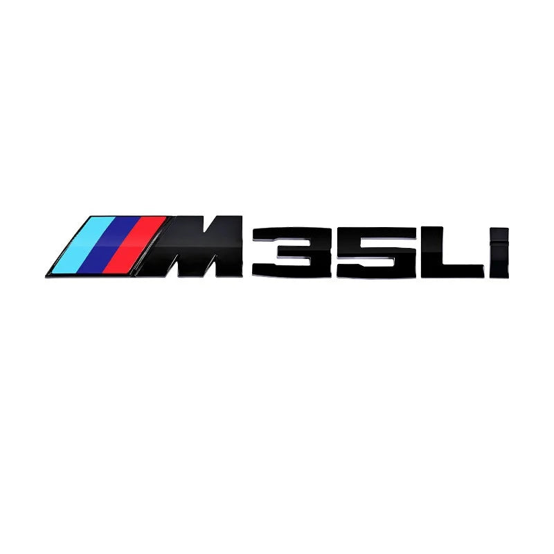 3D ABS Car Styling Rear Trunk Badge Emblem Logo Sticker Decoration Accessory For BMW M M1 M2 M3 M4 M5 M6 X7M X2M X4M X3M X5M X6M