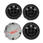 4Pcs 68mm 56mm Car Wheel Center Hub Cap Caps Emblem Logo For E90 E60 E61 E93 E87 E36 E46 E39 E53 F30 F20 F10 F15 X1 X3 X5 X6