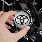4pcs 56mm Car Styling Wheel Center Hub Caps Stickers Badge Emblem Decoration Decal For Toyota Corolla Auris Yaris CHR Rav4 Hilux