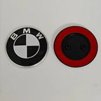 For BMW F20 F22 F23 F30 F80 F31 F34 F32 F82 F33 F10 F11 E81 E87 E63 E64 1Pcs 2 Holes 3 Holes Hood Emblem Trunk Badge Accessories