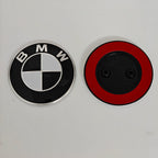 For BMW F20 F22 F23 F30 F80 F31 F34 F32 F82 F33 F10 F11 E81 E87 E63 E64 1Pcs 2 Holes 3 Holes Hood Emblem Trunk Badge Accessories