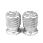 Wheel Tire Valves Tyre Stem for Subaru Impreza Forester Tribeca XV BRZ Air Caps car+accessories interior sticker decor styling