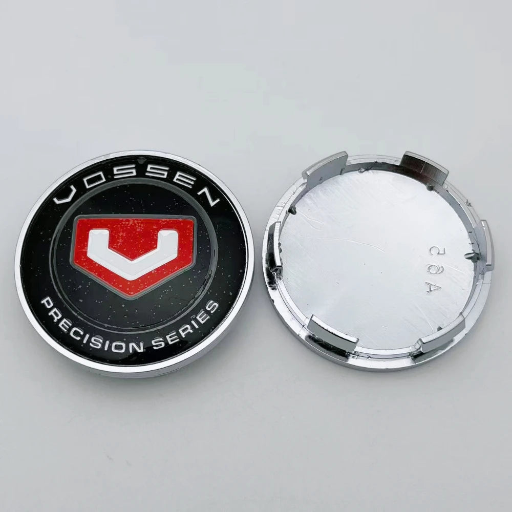 4pcs 65MM 59MM Vossen Logo Emblem Badge Car Wheel Center Caps Wheel Hubcap Hub Center Dust Cover Replace Car Styling Accessories