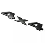 3D Metal 4X4 Letter Emblem Badge Stickers Car Trunk Logo For Jeep Wrangler Grand Cherokee Compass Overland Decor Accessories