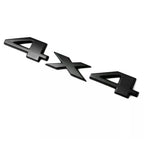 3D Metal 4X4 Letter Emblem Badge Stickers Car Trunk Logo For Jeep Wrangler Grand Cherokee Compass Overland Decor Accessories