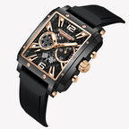 2026 New Pagani Design PD1725 Men Square Quartz Watch Chronograph 42MM Sapphire Glass Waterproof Racing Sports Silicone reloj