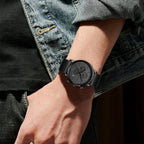 Reloj Hannah Martin Top para hombre, marca de estilo empresarial, acero inoxidable, moda, resistente al agua, deportivo, reloj de cuarzo multifuncional para hombre