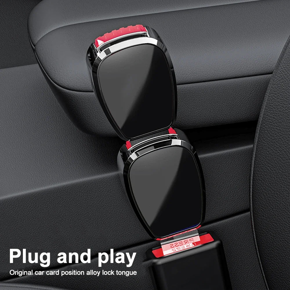 1/2PCS Car Seat Belt Clip Extender Auto Belt Extension Thick Insert Socket Extender Buckle Seat belt buckle plug
