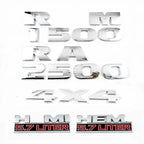 1ABS Emblem Car Stickers For Ram 1500 2500 5.7 Liter Hemi 4X4 Nameplate Charger Viper Magnum Caliber Journey Styling Accessories