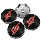 4pcs 56mm 60mm 54mm For Ford Ranger Focus Kuga Mustang Mondeo Fusion Esco Logo Car Wheel Center Hub Cap Rim Cover Emblem Sticker