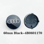 4Pcs Cap Hub Covers Badge Car Styling Wheel Center for Audi A1 A3 A4 A5 A6 A7 A8 Q1 Q2  Q3 Q5 Q7 S1 S3 S4 S6 Accessories