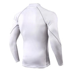 Camiseta deportiva de culturismo para hombre, camiseta para correr de secado rápido, Top de compresión de manga larga, camiseta de gimnasio para hombre, camiseta ajustada para Fitness Rashgard