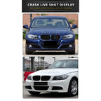 Pair Gloss Matt Carbon Black 3 Color Front Kidney Grille For BMW E92 E93 M3 2006-2009 Racing Grills