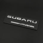 ABS Car Rear Trunk Sticker Emblem for Subaru WRX BRZ STI XV FORESTER IMPREZA LEGACY OUTBACK Auto Body Tail Letter Badge Decal