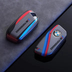 Sport Style Car Smart Key Case Cover Shell For BMW M X1 U11 X7 X5 G05 LCI I7 IX XM Series 7 740Li U06 G81 M3 Keyless Accessories