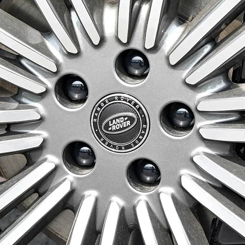 4Pcs 62mm Premium ABS Car Wheel Center Hub Caps Emblem Badge For Range Rover L322 L405 Evoque Discovery Velar SVR Accessories