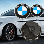 New 56mm 68mm Car Carbon 50th Anniversary Floating Wheel Center Caps For MINI BMW G11 G12 G30 G31 G32 G08 G05 F46 F49 F39 F90