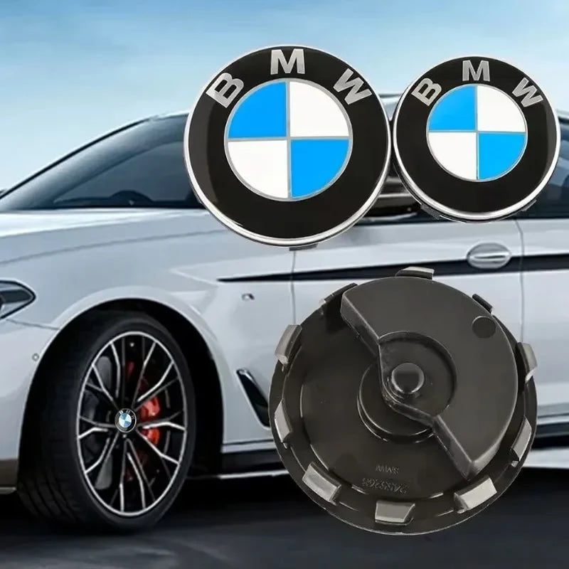 New 56mm 68mm Car Carbon 50th Anniversary Floating Wheel Center Caps For MINI BMW G11 G12 G30 G31 G32 G08 G05 F46 F49 F39 F90