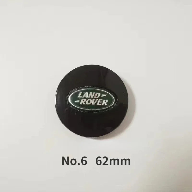 NEW 4pcs 62mm Wheel Center Hub Caps Cover Emblem For Land Rover RANGE ROVER LR2 LR3 LR4 RANGE Sport Decorative fittings