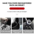 Fashion Car Decor Dust Proof Car Shift Knob Hoodie Handle Cover For Chevrolet Silverado Impala Malibu Equinox Cruze Camaro