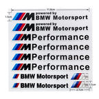Car Decoration Strip Trunk Sticker Decals Decal For Bmw M Power Performance E93 F10 F20 F30 F40 F25 F26 F31 M3 M5 X1 X3 X5 X6 X7