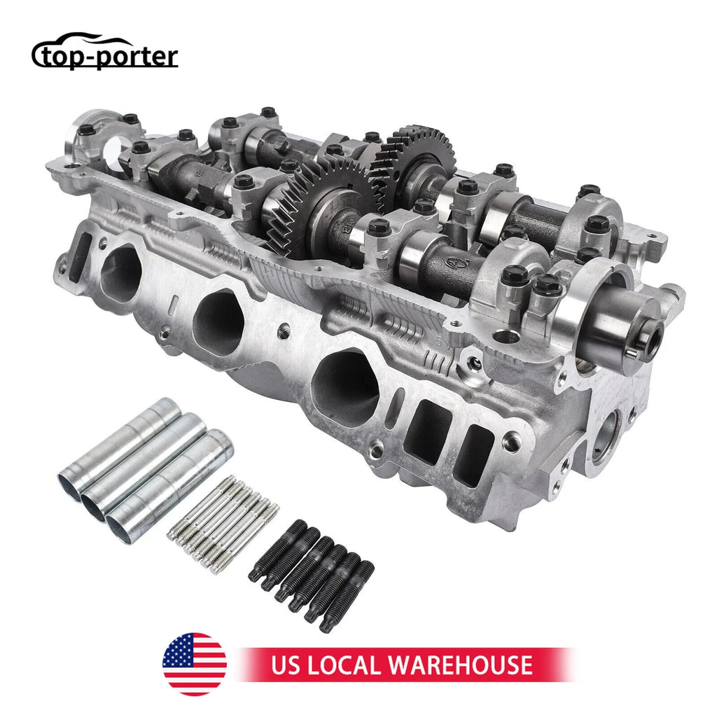 11101-69136 1110169135 Cylinder Head Left For Toyota Tundra 4Runner Tacoma T100 3.4L 1995-2004 5VZFE Silver