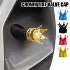 4PCS Crown Style Tire Valve Stem Caps, Air Caps Cover, Aluminum Alloy Dustproof And Waterproof Valve Caps Cover For All Toyota