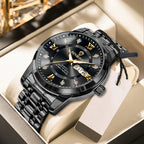 BINBOND Top Brand Luxury Fashion Watch Men 3ATM Waterproof Date Clock Sport Watches Mens Quartz Wristwatch Relogio Masculino