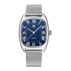 RollsTimi 2026 New Men's Watches Top Brand Luxury Oval Quartz Watch For Men Fashion Watch Man Waterproof VH31 Clock Gift Leathe