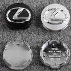 4pcs 62mm Car Wheel Center Hub Cap Rim Dustproof Cover Emblem For Lexus IS250 LX470 GX470 RX330 NX300 NX Ct200h IS200 UX250h UX