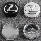 4pcs 62mm Car Wheel Center Hub Cap Rim Dustproof Cover Emblem For Lexus IS250 LX470 GX470 RX330 NX300 NX Ct200h IS200 UX250h UX