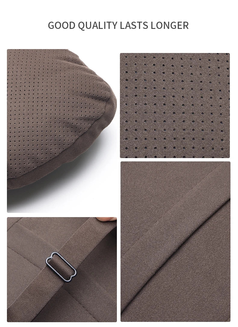 For Ford STline Focus Mondeo Explorer Edge Fiesta Fusion Kuga Escape Auto Headrest Neck Support Lumbar Cushion Soft Neck Pillow