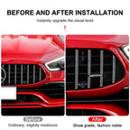 3D ABS Logo AMG Emblem Car Front Grille Badge Caps For Mercedes Benz GLC A B C E Class W204 W205 W212 W213 GT AMG Accessories