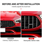3D ABS Logo AMG Emblem Car Front Grille Badge Caps For Mercedes Benz GLC A B C E Class W204 W205 W212 W213 GT AMG Accessories