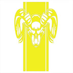 Ram Skull Stripe Waterproof Vinyl Truck Stickers Tailgate Decals Fit Dodge Ram 1500 2500 3500 Rebel Mopar Exterior Decor