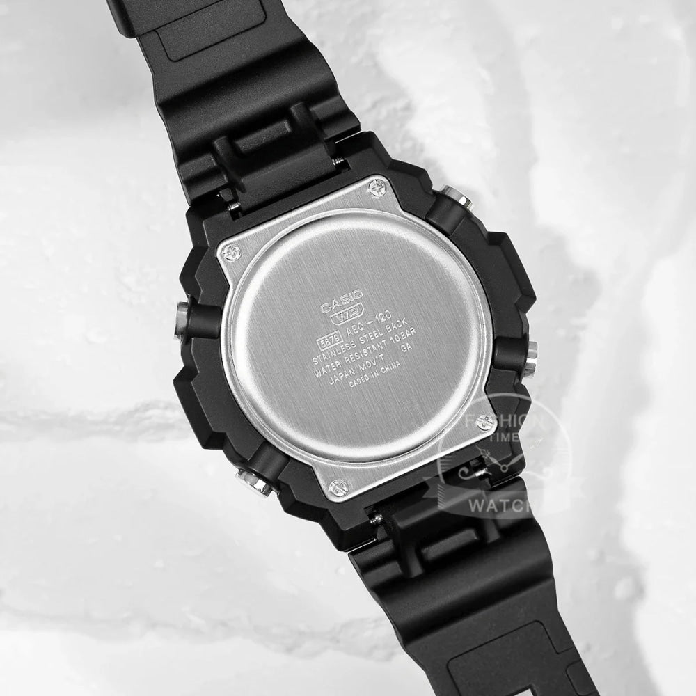Casio Men's Dual display Multi-function electronic watch AEQ-120W series
