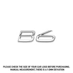 3D ABS Letters Car Rear Trunk Tailgate Side Fender Badge Emblem Sticker for Volvo B2 B3 B4 B5 B6 B7 B8 Auto Accessories