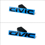 Car front and rear logo sticker accessories For Honda Civic FIT Accord Prelude CRV 5th Mugen CRZ CRX Jazz HRV Pilot Odyssey Elys