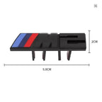 3D Car Front Grille M Badge Emblem Decoration Accessories For bAB-BMW M M1 M2 M3 M4 M5 M6 M7 E39 E87 E60 E46 E53 E90 F10 F20 F25