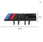 3D Car Front Grille M Badge Emblem Decoration Accessories For bAB-BMW M M1 M2 M3 M4 M5 M6 M7 E39 E87 E60 E46 E53 E90 F10 F20 F25