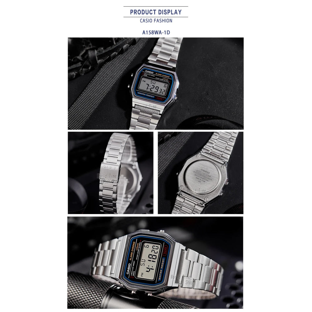 Casio watch silver watch men set brand luxury LED digital Waterproof Quartz men watch Sport military Wrist Watch relogio masculi