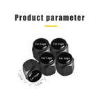 4PCS Car Wheel Tire Valve Cap Tyre Stem Cover For Honda Civic Accord Fit CRV Jazz Odyssey Prelude Insight Legend Stream HRV Pass