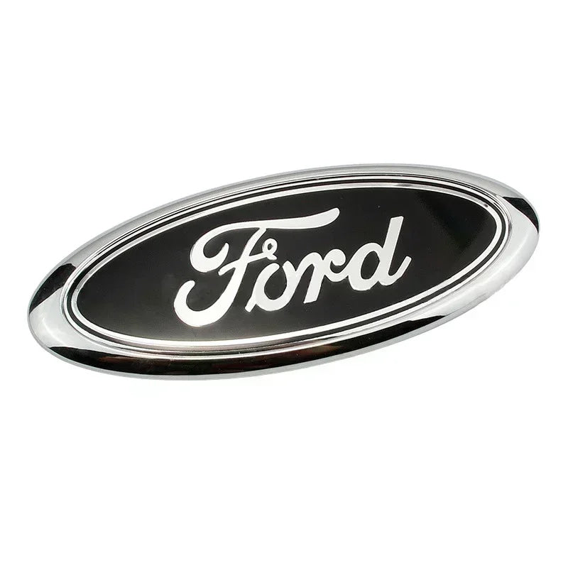 ABS Car Rear Trunk Sticker Front Hood Emblem for Ford Fusion Ranger Escape Fiesta Explorer Focus Bronco Mondeo Transit