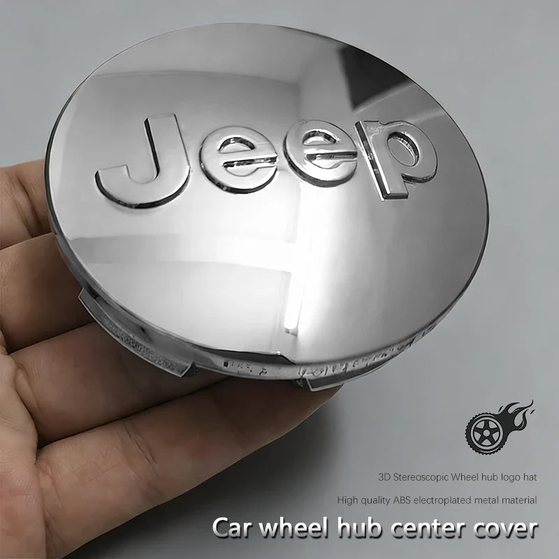 Car Tire Center Cap 63mm/55mm For Jeep Renegade Compass Grand Cherokee Wrangler jk Gladiator Patriot Liberty Commander Trailhawk