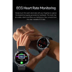 2026 New ECG AI Health Smartwatch for Men 1.53"AMOLED BP/Heart Rate Monitor BT Call IP68 Waterproof Smart Watch for Android IOS
