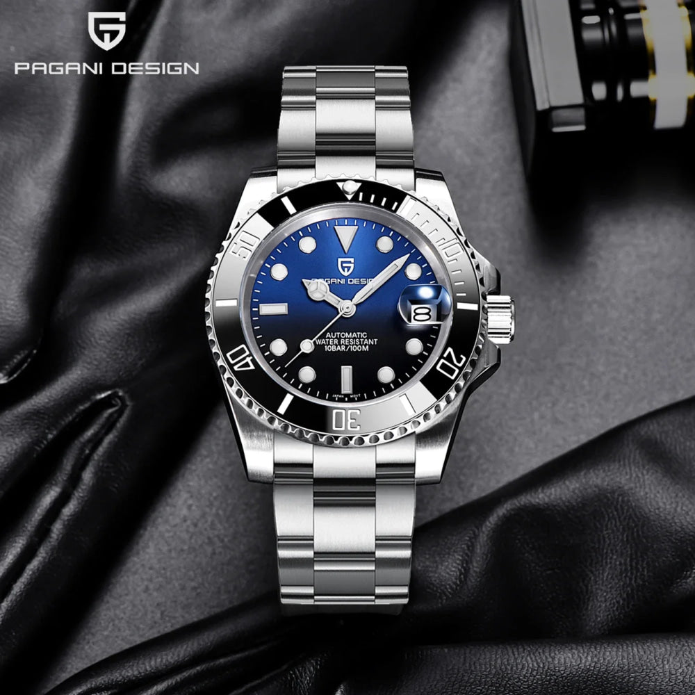 PAGANI Design 2026 New Men Automatic Mechanical Watches Miyota 8215 40mm Stainless Steel Waterproof Watch Relogio