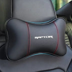 1Pcs Car Seat Headrest Auto Logo Neck Pillow For Ford Raptor F150 2019 2020 2021 2022 2023 2018 car accessories interior